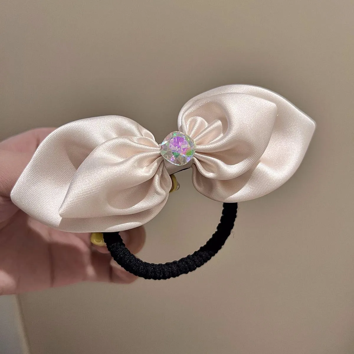 Bow-Knot Diamond  Headdress Ponytail