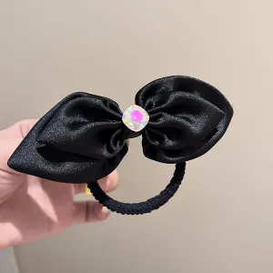 Bow-Knot Diamond  Headdress Ponytail