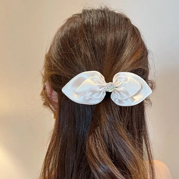 Bow-Knot Diamond  Headdress Ponytail