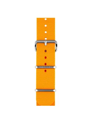 Briston Nato Strap Mango Polished Steel 20mm