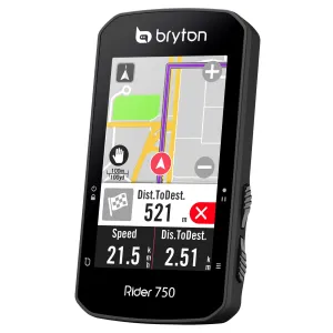 Bryton Rider 750T GPS Cycle Computer Bundle With Speed/Cadence & Heart Rate