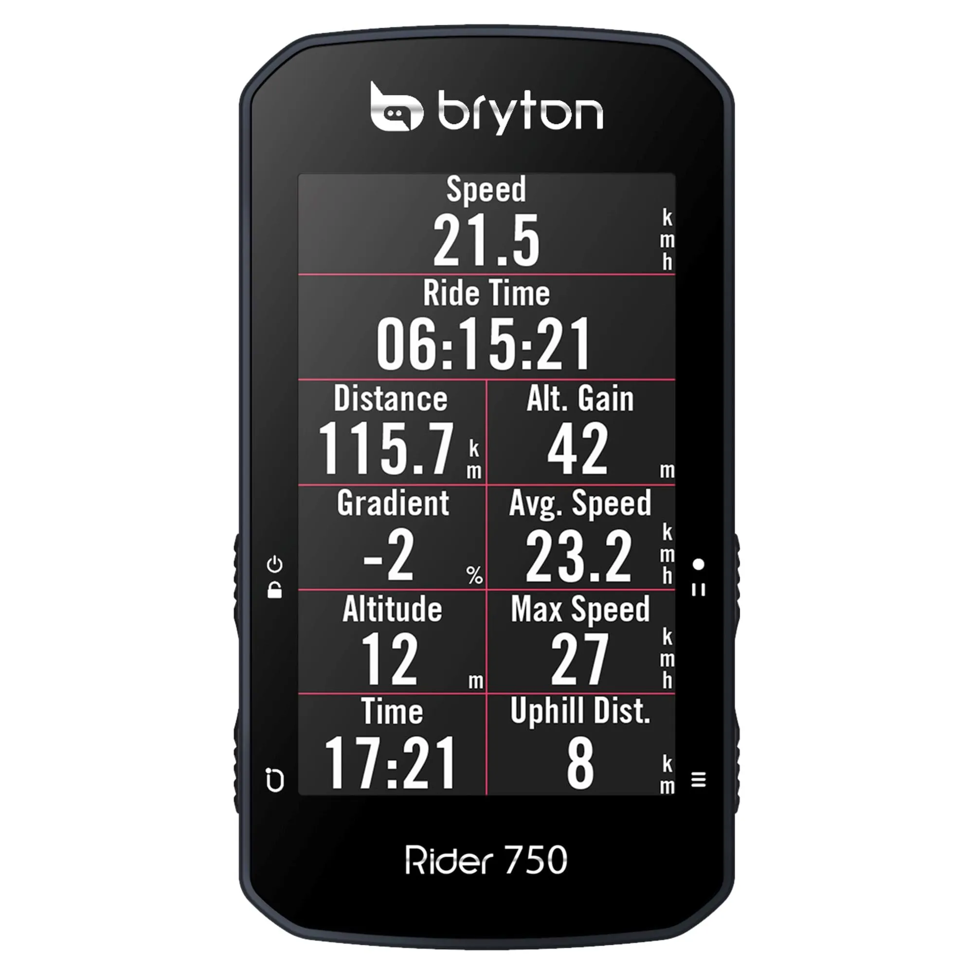 Bryton Rider 750T GPS Cycle Computer Bundle With Speed/Cadence & Heart Rate