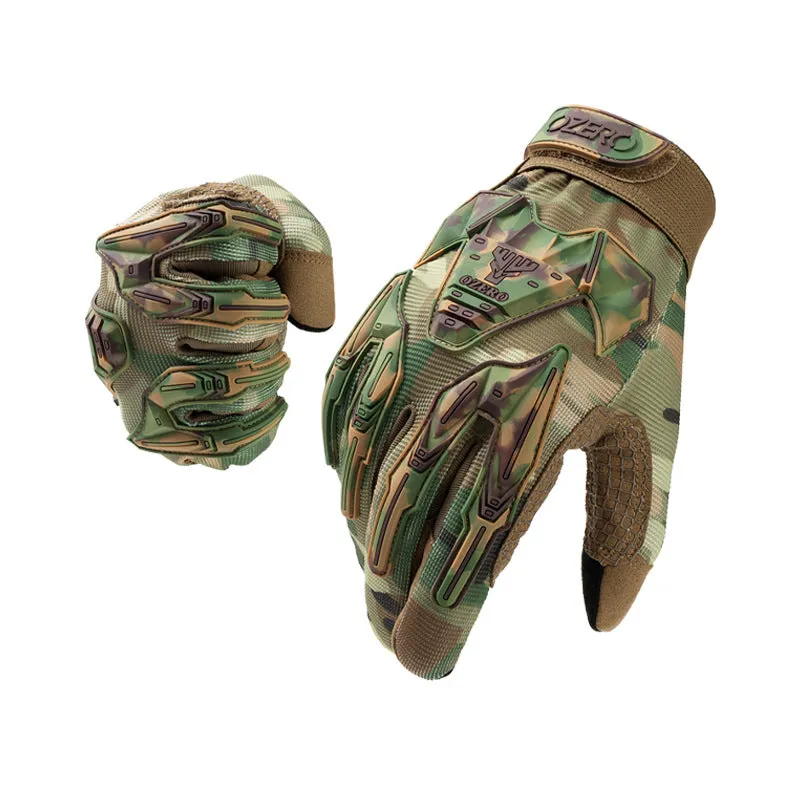 Camouflage Touch Screen All Finger Tactical Gloves