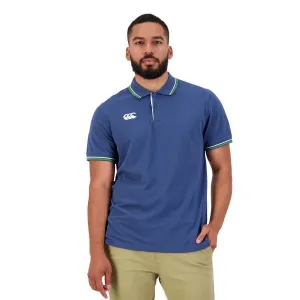 Canterbury Men's Tipped Edge Polo - Dark Denim