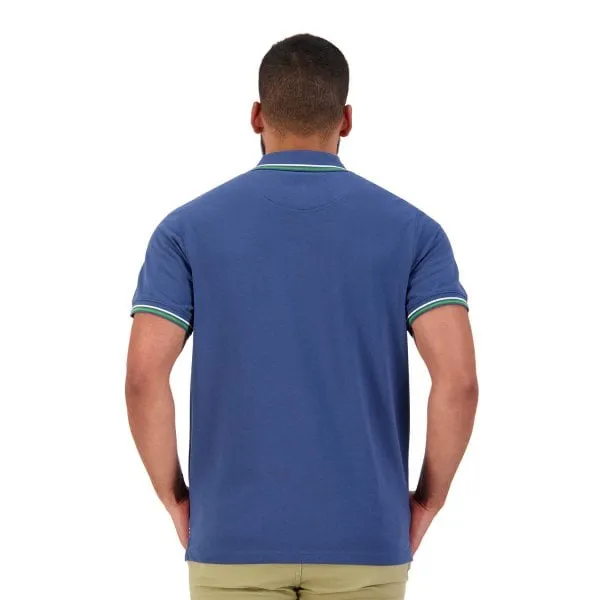 Canterbury Men's Tipped Edge Polo - Dark Denim