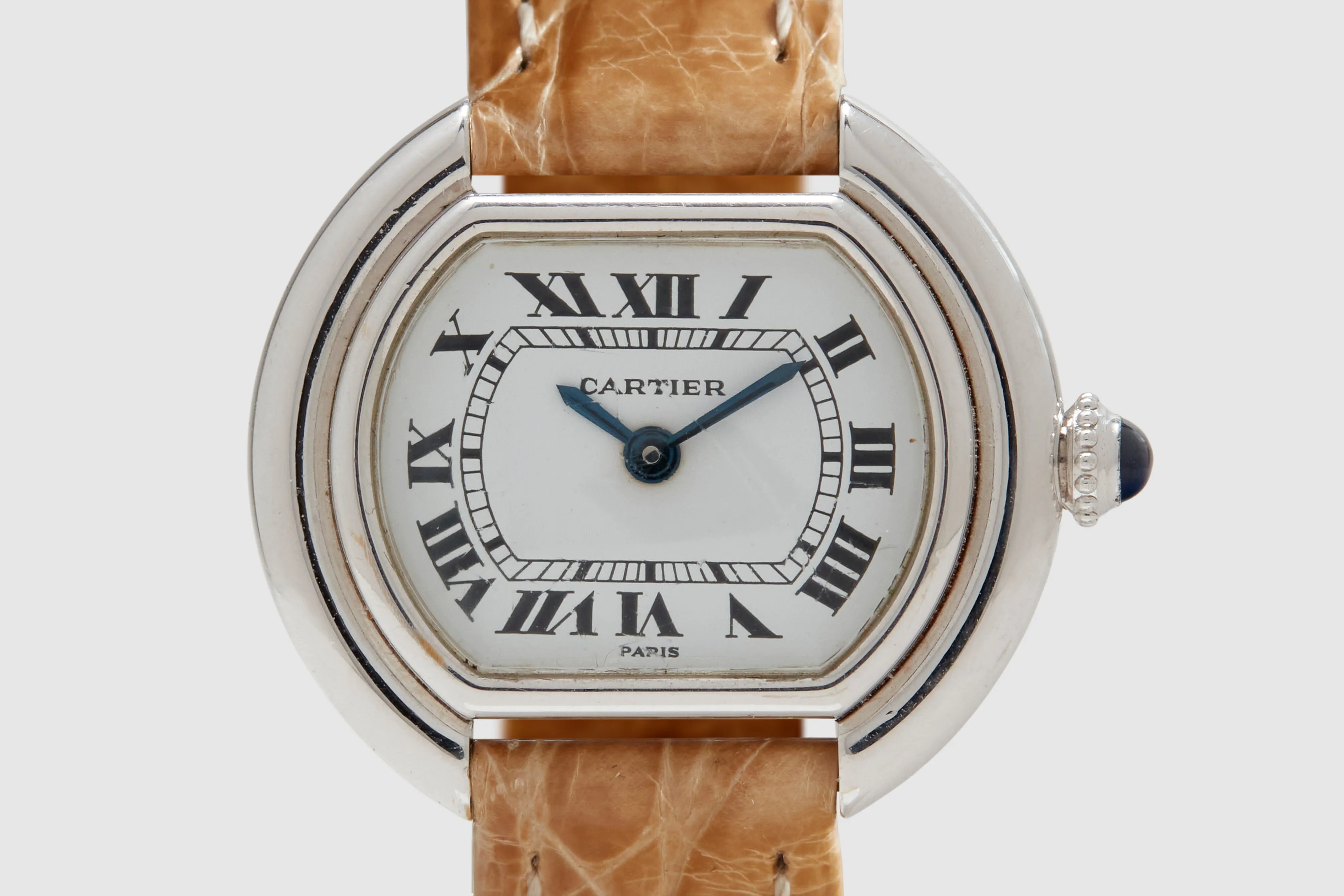 Cartier Ellipse White Gold Watch