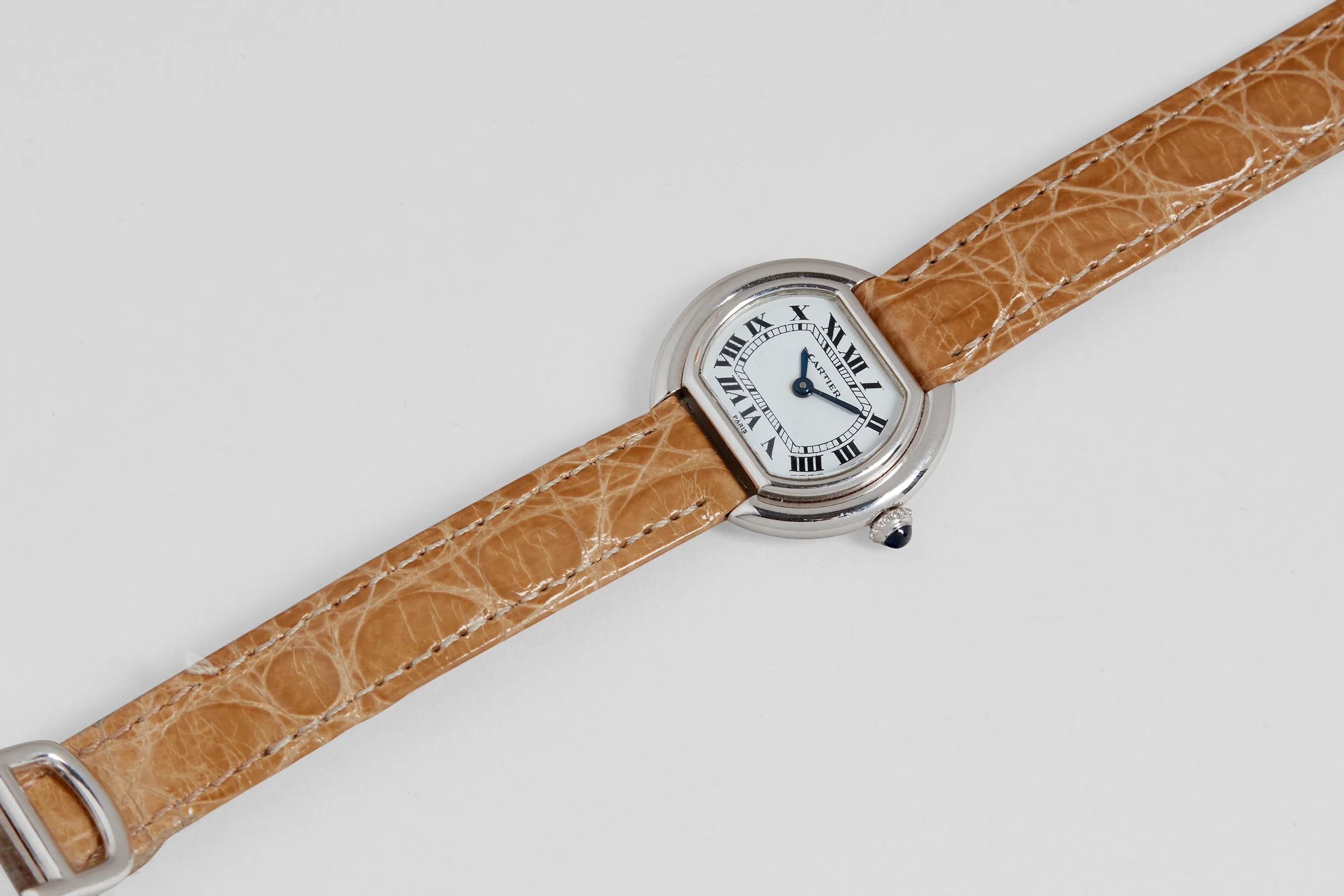 Cartier Ellipse White Gold Watch