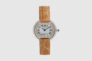 Cartier Ellipse White Gold Watch