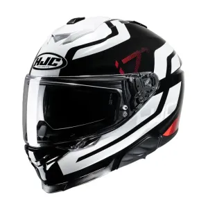 Casco HJC i71 ENTA MC1 Neg/Bco/Roj
