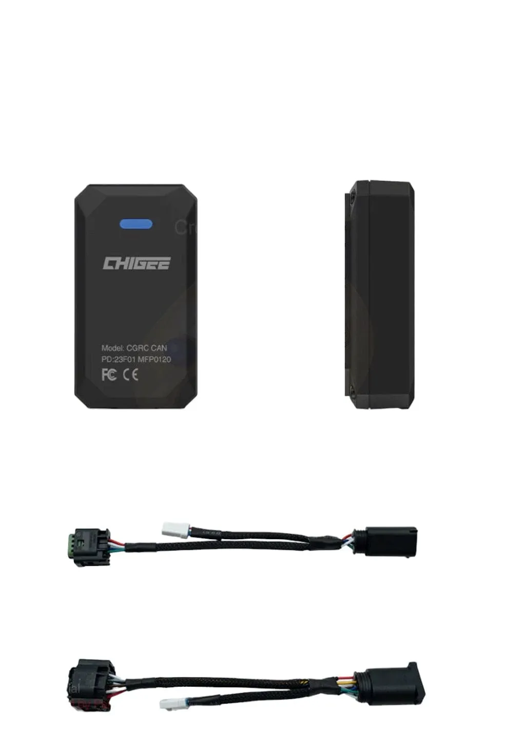 Chigee AIO-5 Play of Lite Android en Apple carplay display