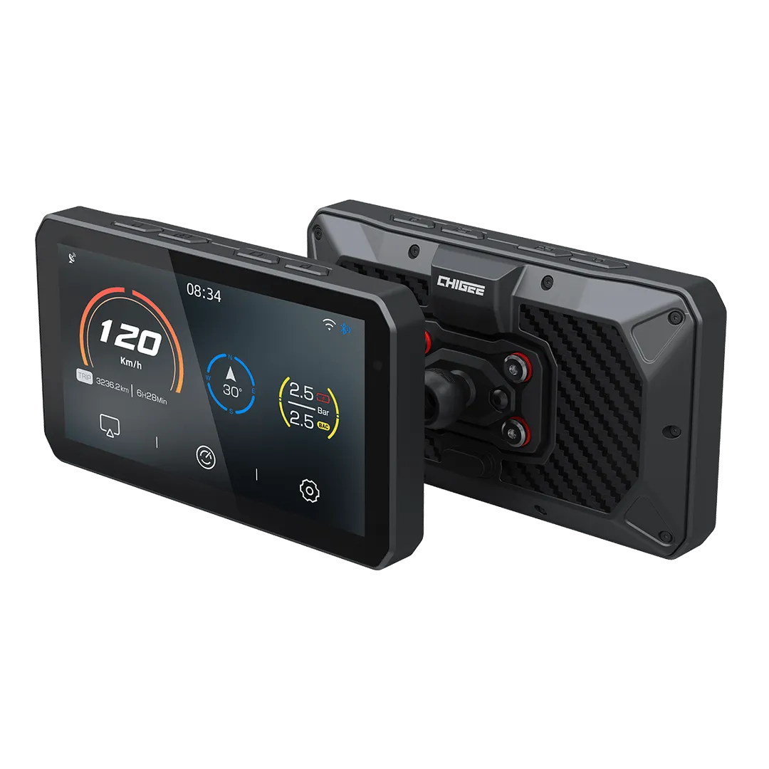 Chigee AIO-5 Play of Lite Android en Apple carplay display