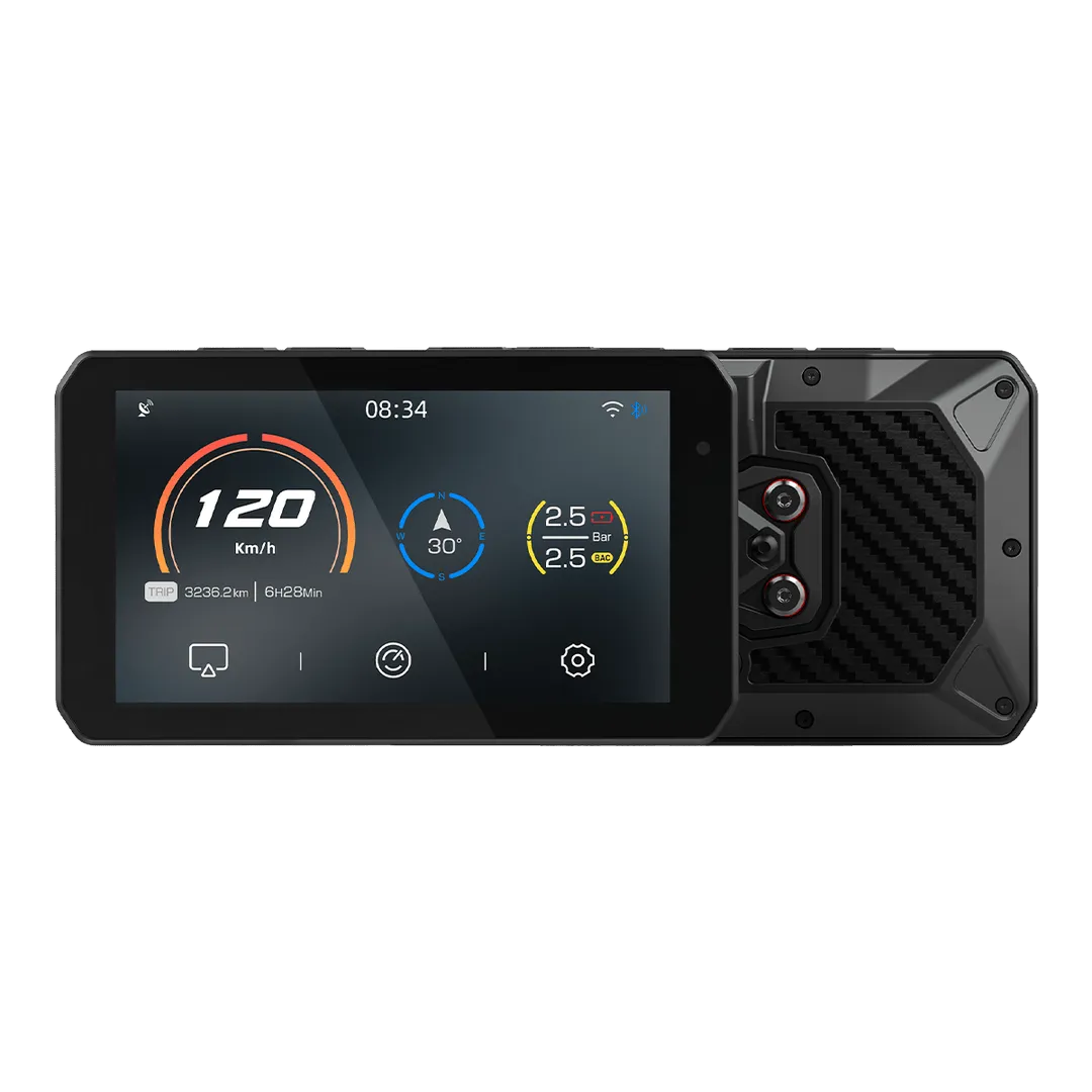 Chigee AIO-5 Play of Lite Android en Apple carplay display