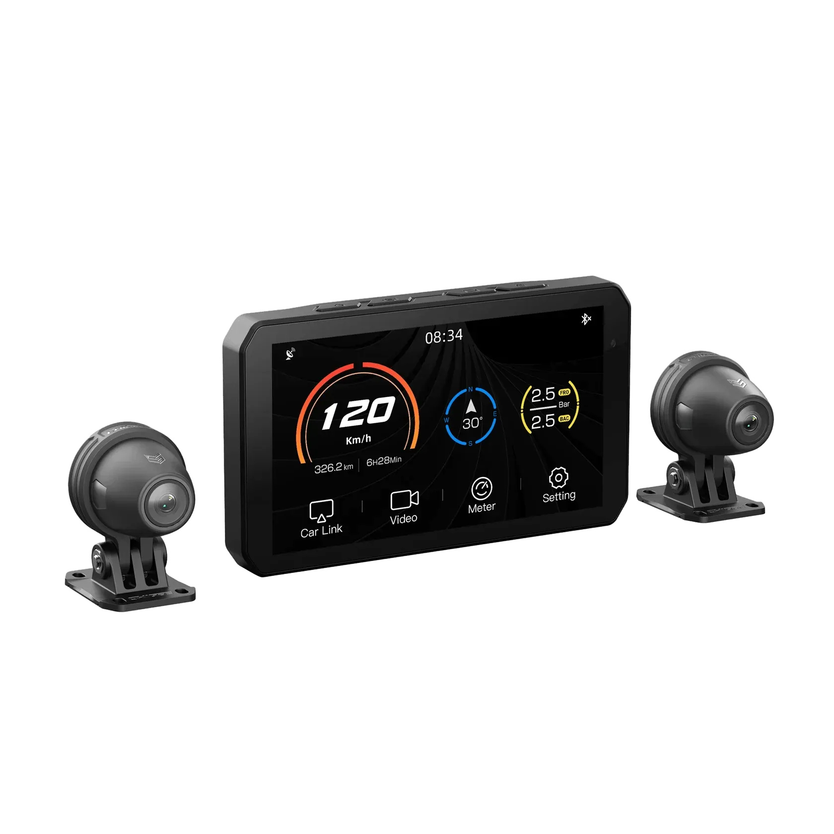 Chigee AIO-5 Play of Lite Android en Apple carplay display