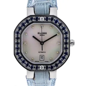 Clerc Geneve  with Blue Sapphires
