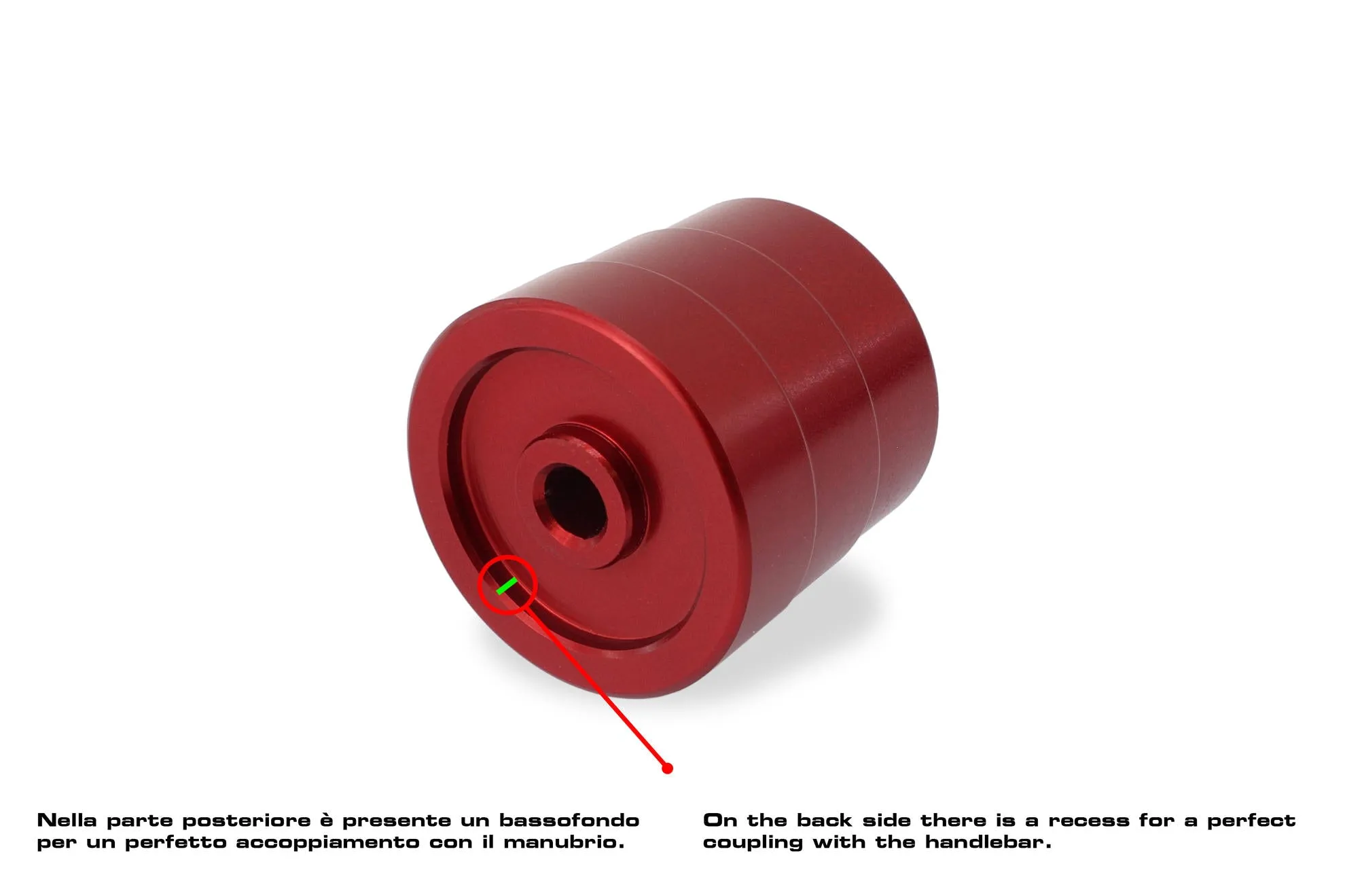 CNC Racing Handlebar Ends BI-COLOR