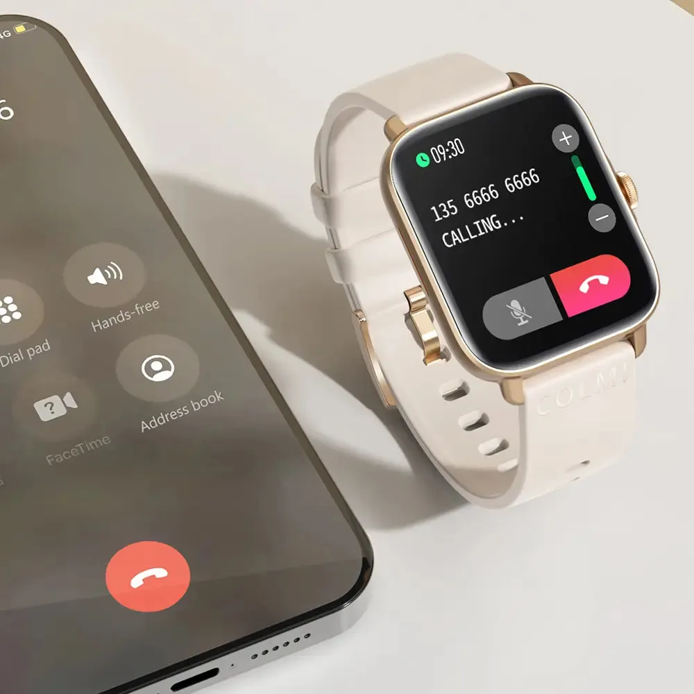 COLMi P28 Plus Smartwatch - 28 Fitness Modes, IP67 Water Resistance, 235 mAh Battery Capacity
