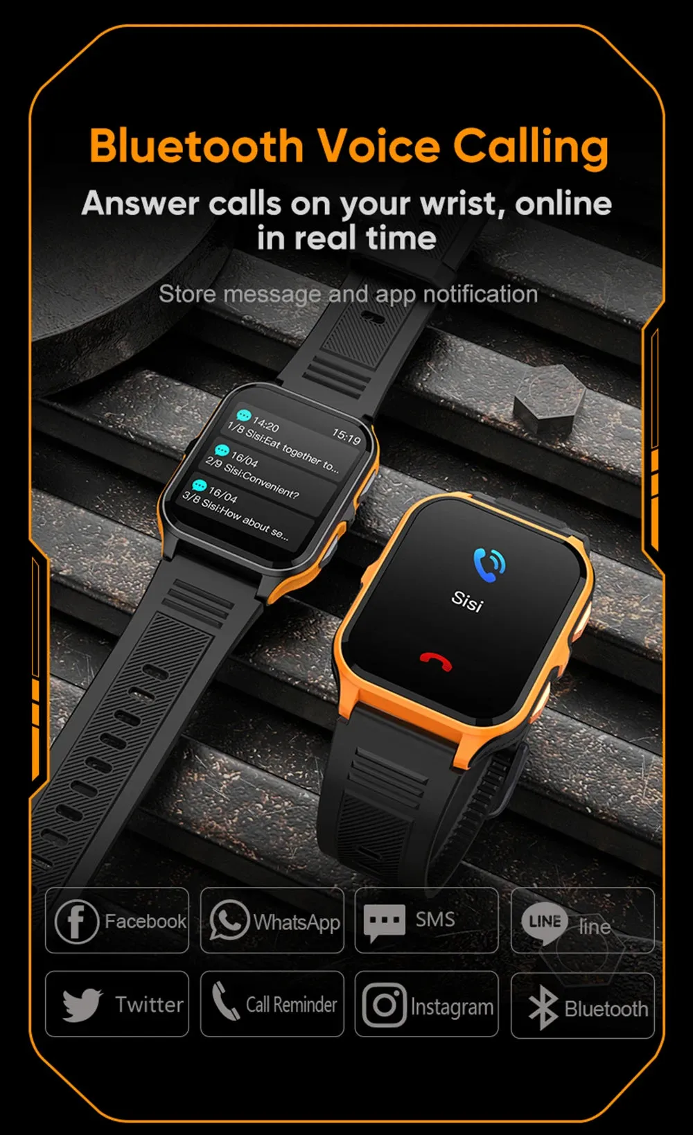 COLMI P73 1.90" TFT Display Smart Fitness Watch