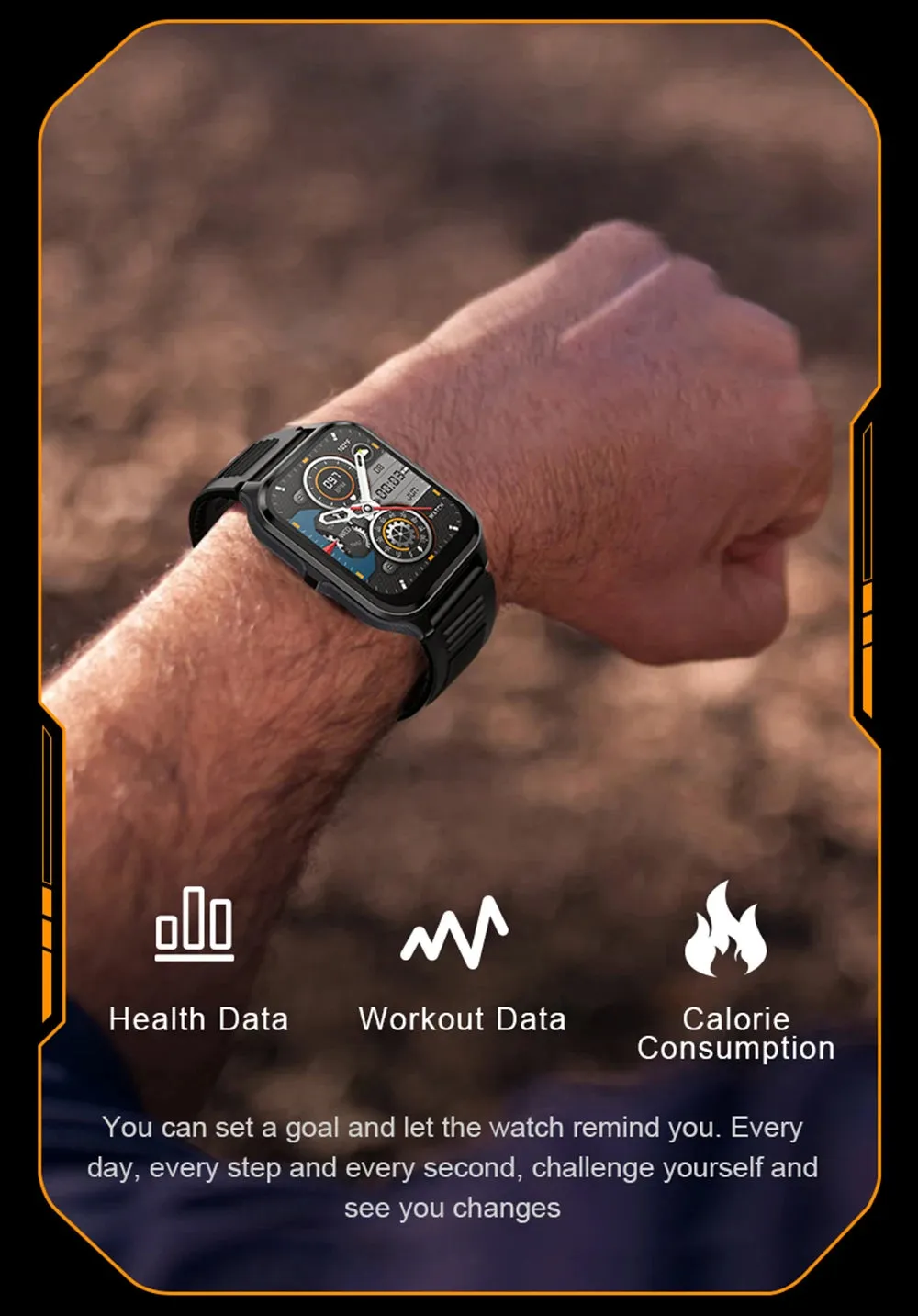 COLMI P73 1.90" TFT Display Smart Fitness Watch