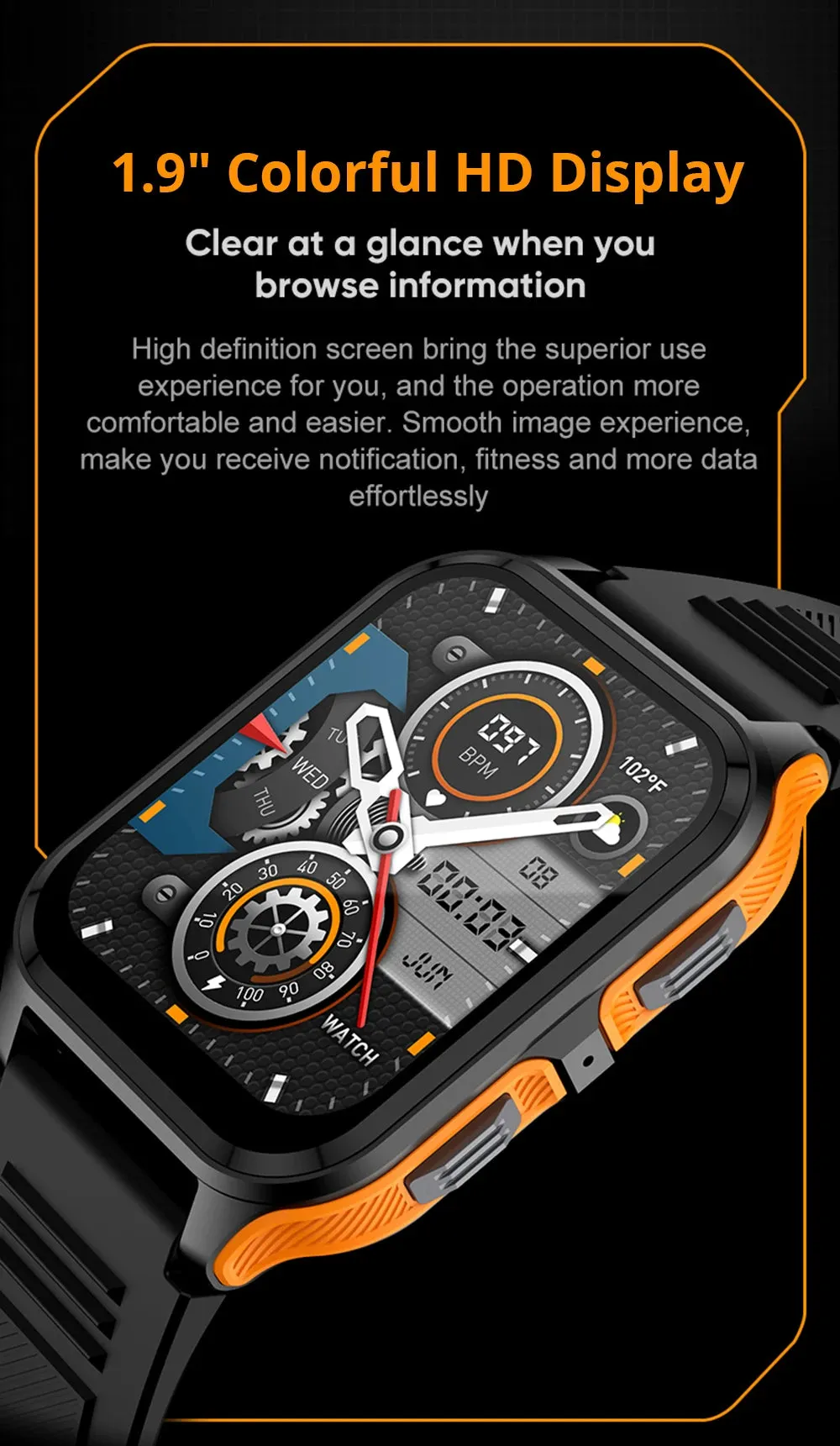 COLMI P73 1.90" TFT Display Smart Fitness Watch