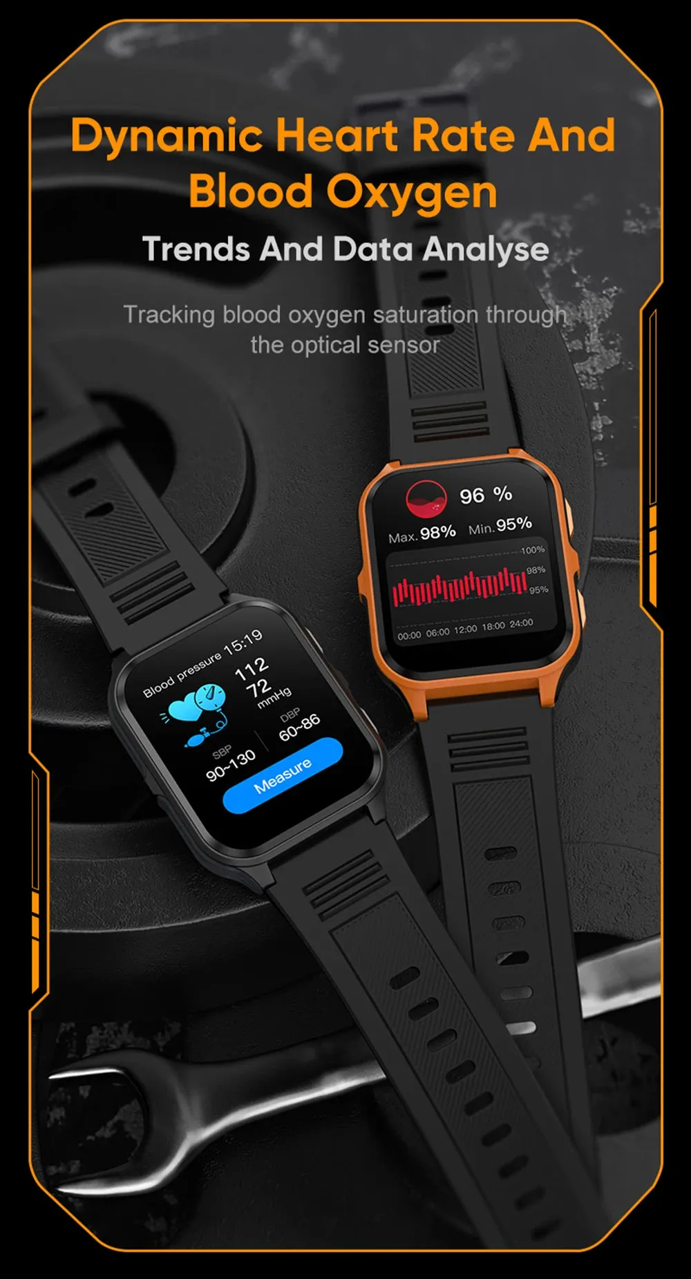 COLMI P73 1.90" TFT Display Smart Fitness Watch