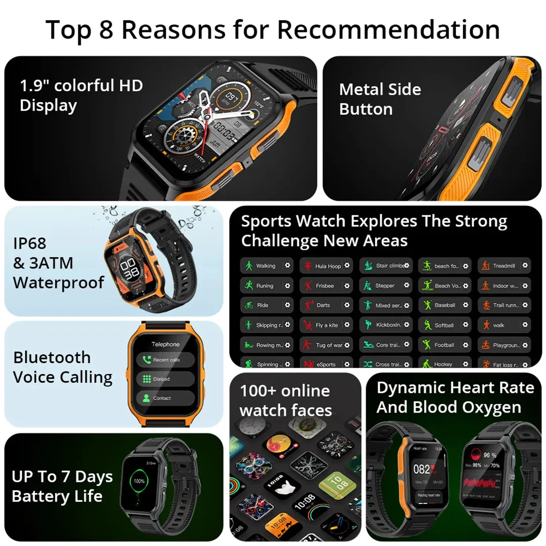 COLMI P73 1.90" TFT Display Smart Fitness Watch