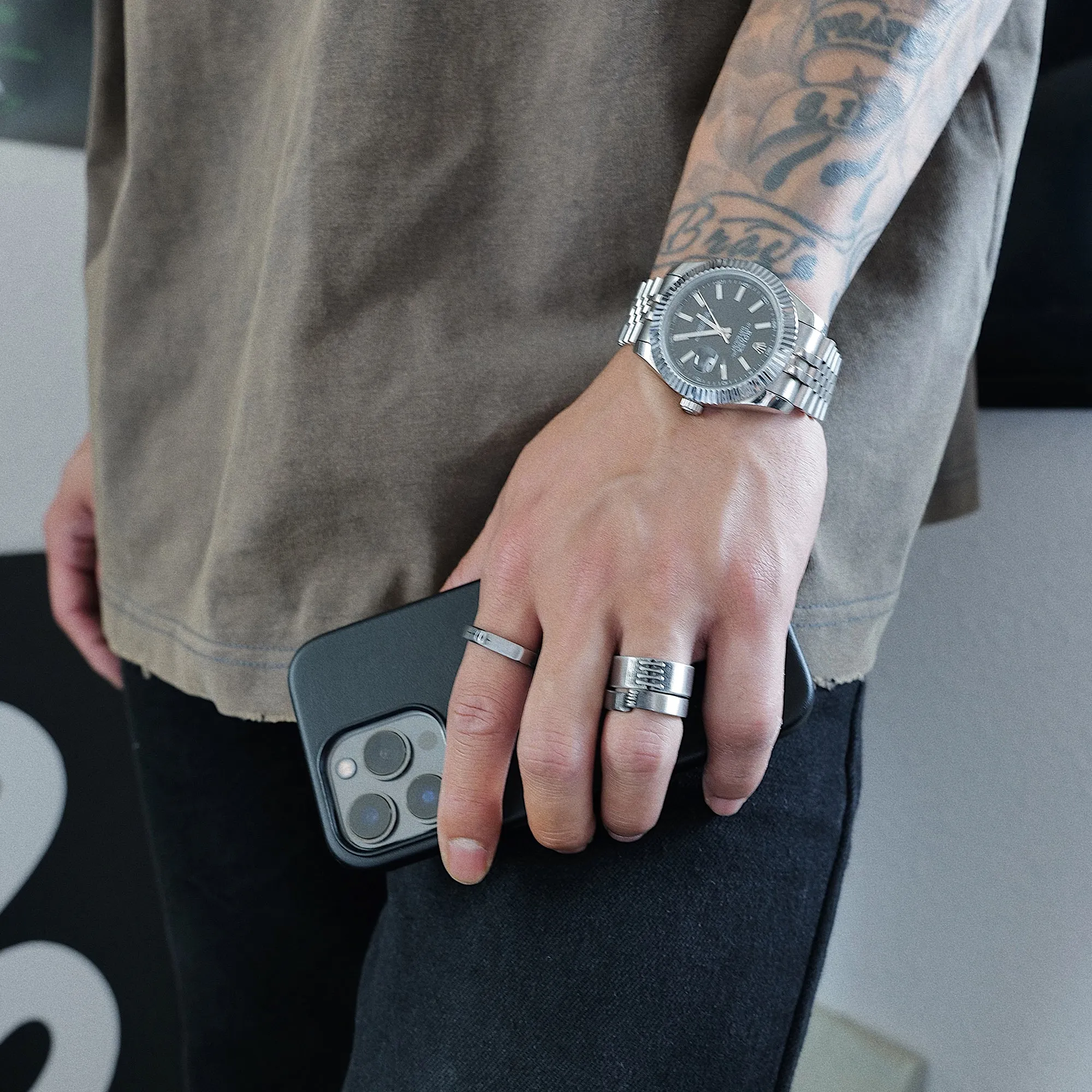 Crack Design Ring