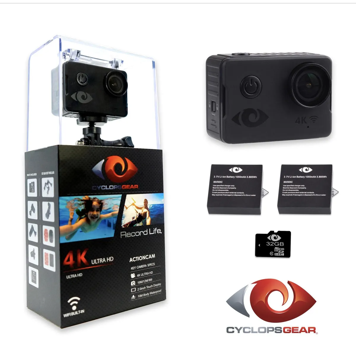 Cyclops Gear CGX3 Action Camera