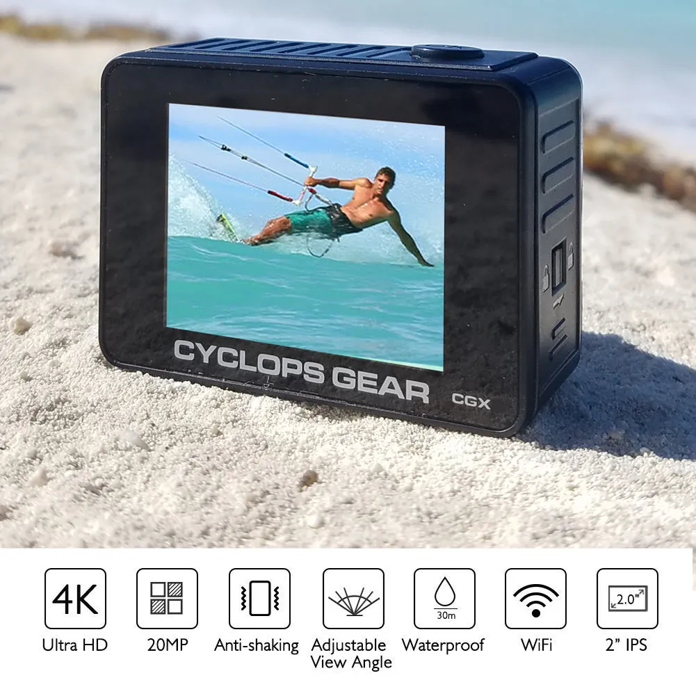 Cyclops Gear CGX3 Action Camera