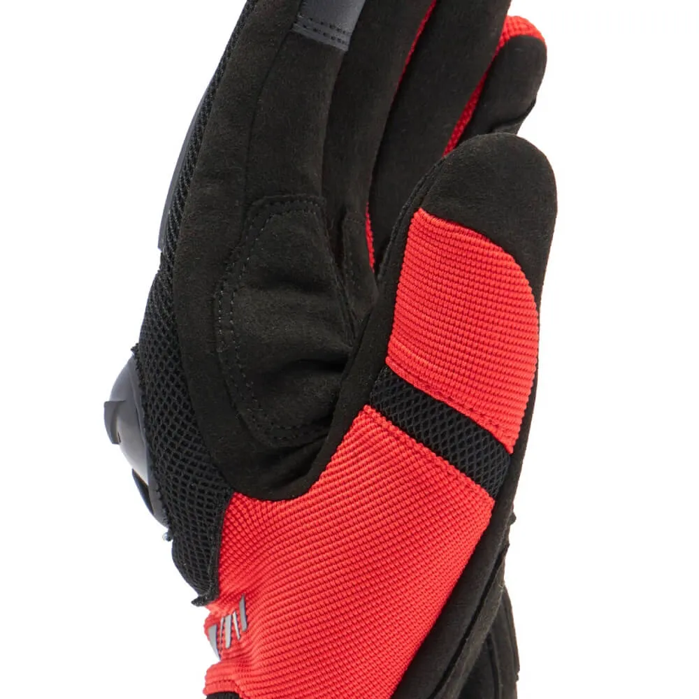 Dainese Mig 3 Air Tex Gloves Black / Red Lava