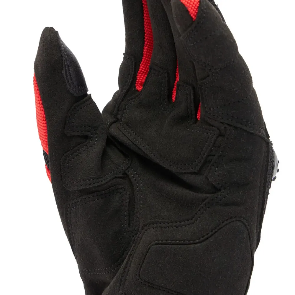 Dainese Mig 3 Air Tex Gloves Black / Red Lava