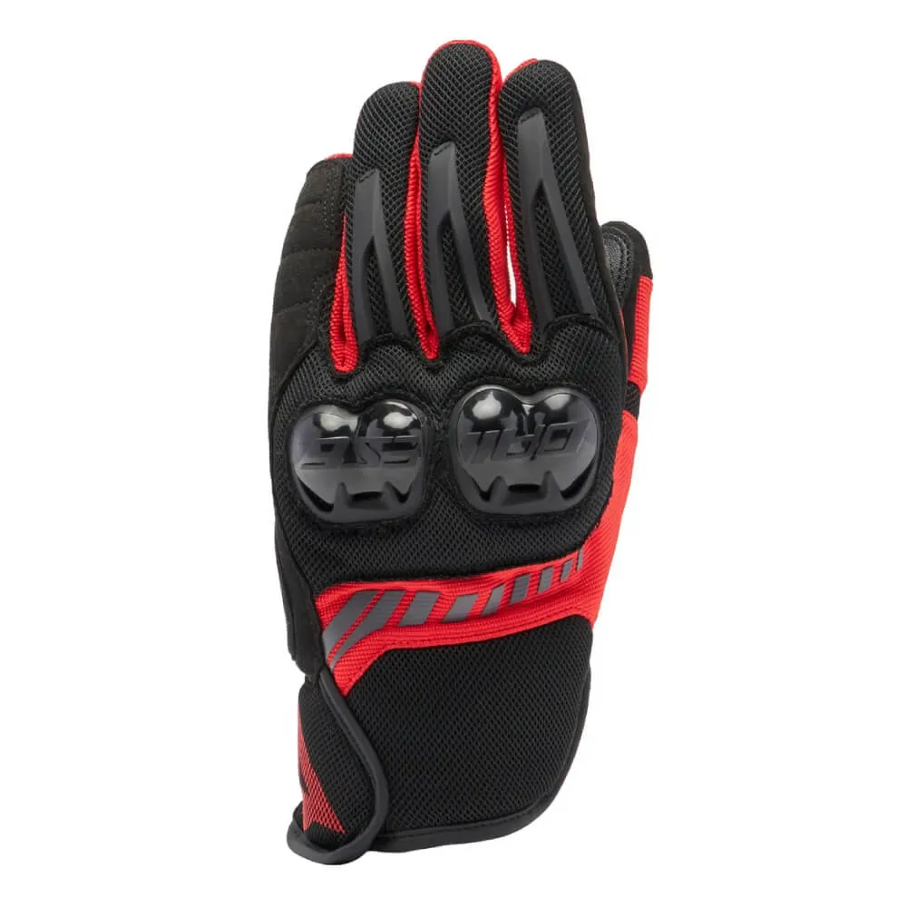 Dainese Mig 3 Air Tex Gloves Black / Red Lava