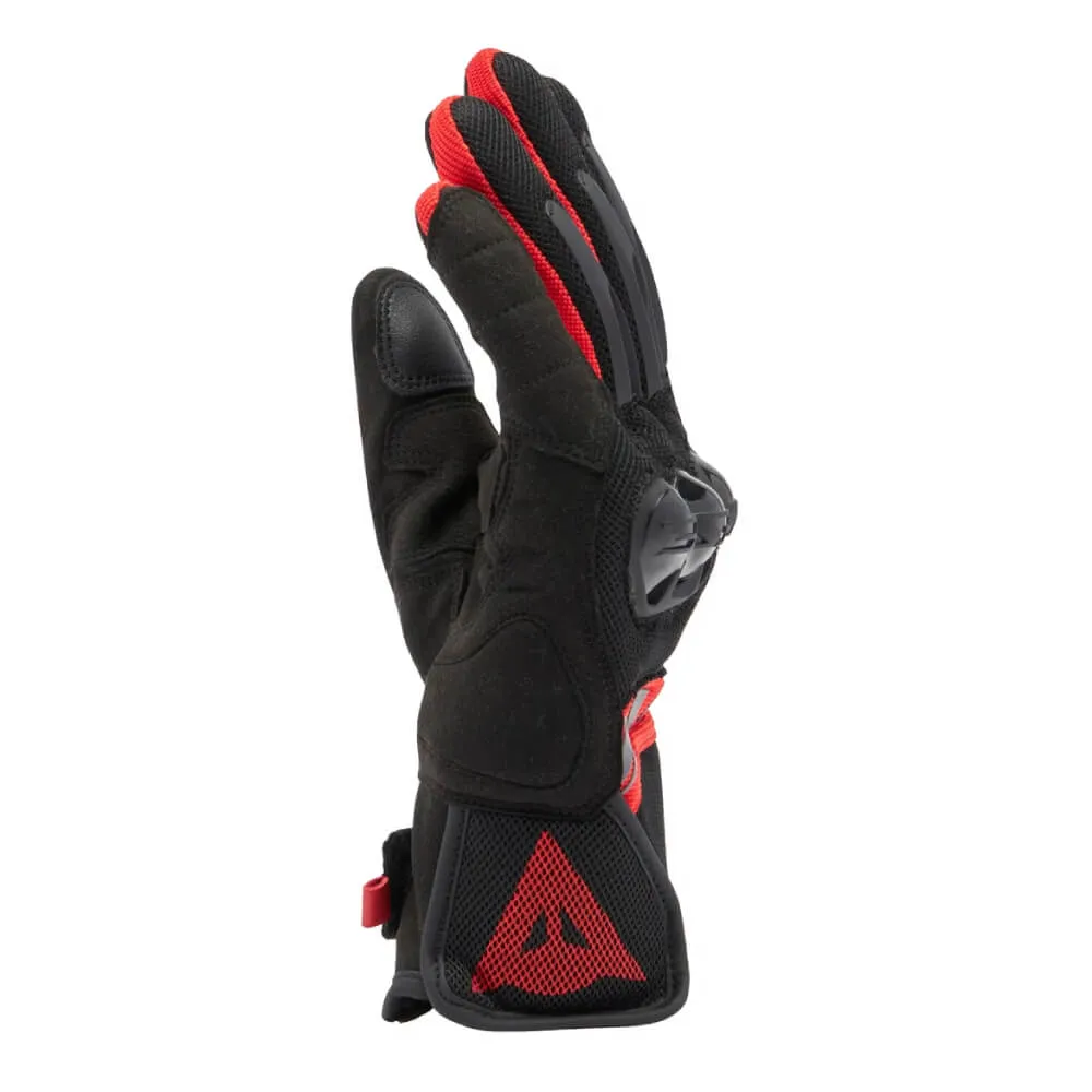 Dainese Mig 3 Air Tex Gloves Black / Red Lava