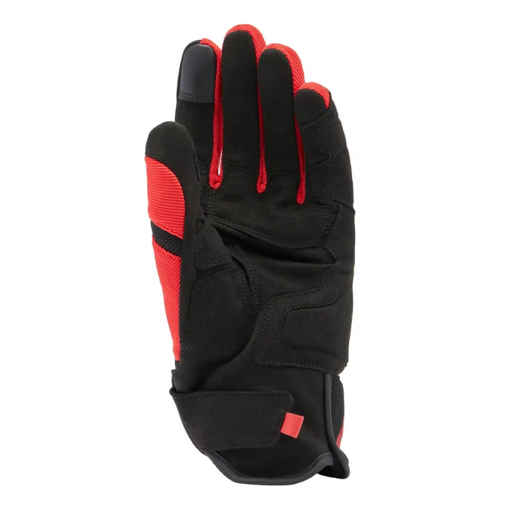 Dainese Mig 3 Air Tex Gloves Black / Red Lava