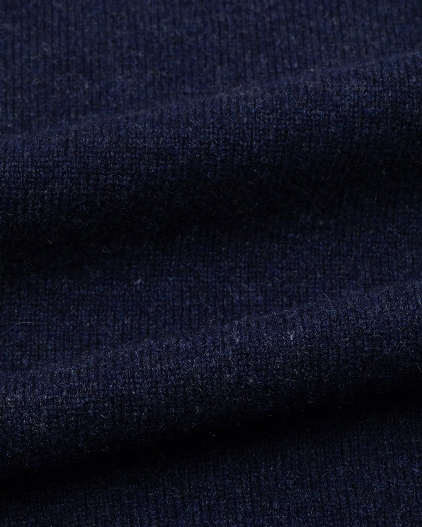 Dark Blue Lambswool Cardigan