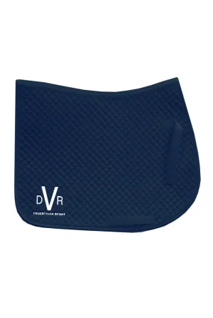 DVR Equestrian Logo GP Saddle Cloth - White, Navy or Black
