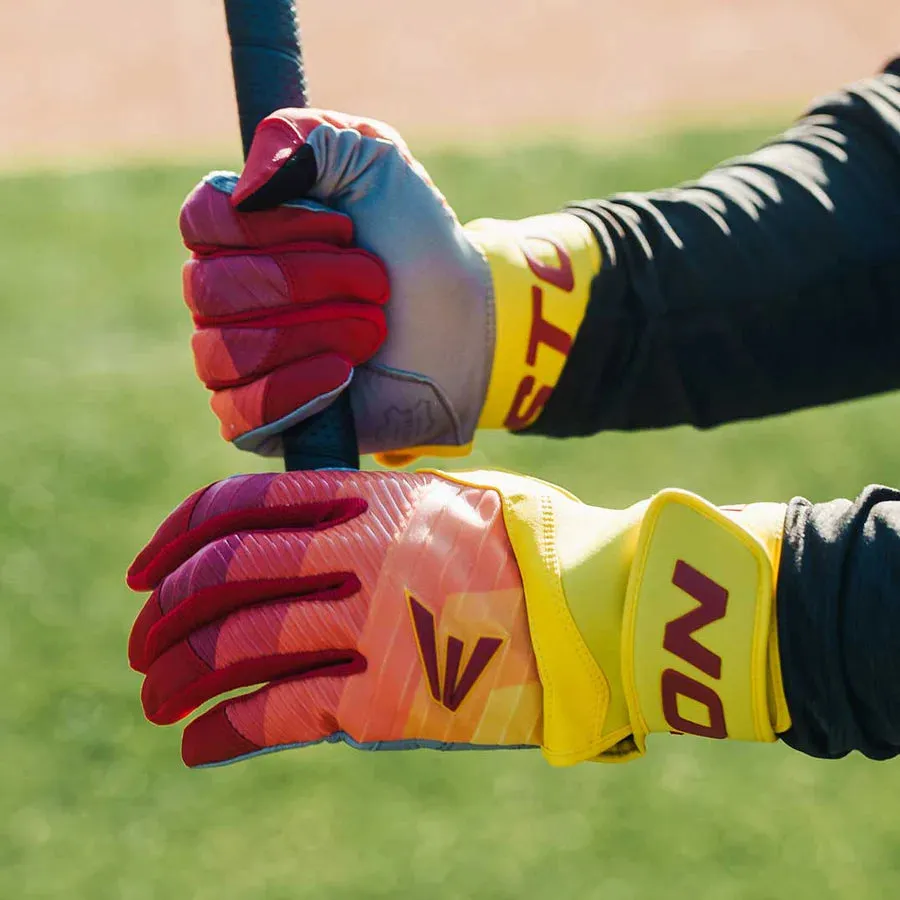 Easton Walk Off Hype Fire Adult Batting Gloves W025BG