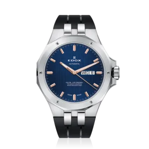 EDOX SWISS MADE 88005-3CA-BUIR DELFIN THE ORIGINAL DAY DATE AUTOMATIC