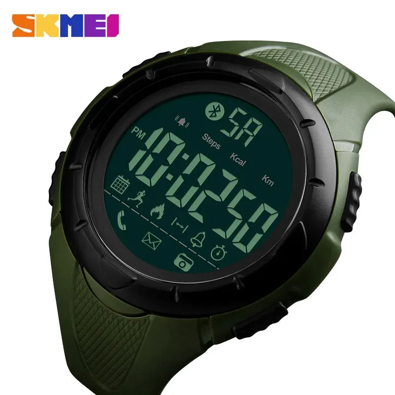 Fashion Sport 2019 New Smart  Men Watch Waterproof Pedometer Smartwatches Calorie Bluetooth Watch reloj hombre zk30 SKMEI