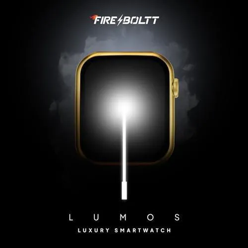 Fire-Boltt Lumos Stainless Steel Luxury Smart Watch with 1.91” Large Display, Bluetooth Calling, Voice Assistant, 100  Sports Modes