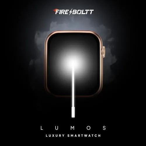 Fire-Boltt Lumos Stainless Steel Luxury Smart Watch with 1.91” Large Display, Bluetooth Calling, Voice Assistant, 100  Sports Modes