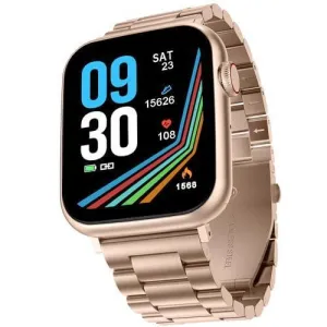 Fire-Boltt Lumos Stainless Steel Luxury Smart Watch with 1.91” Large Display, Bluetooth Calling, Voice Assistant, 100  Sports Modes