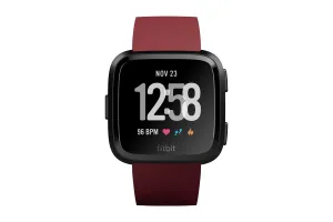 Fitbit Versa Smart Watch, Red Aluminium, One Size - Certified Refurbished
