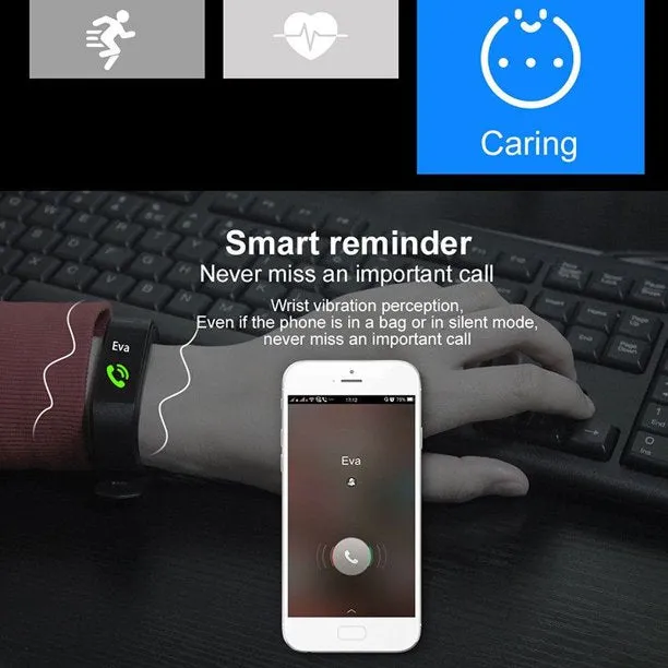 Fitness Bracelet Watch | Sport Wrist Tracker | Training Analyzer