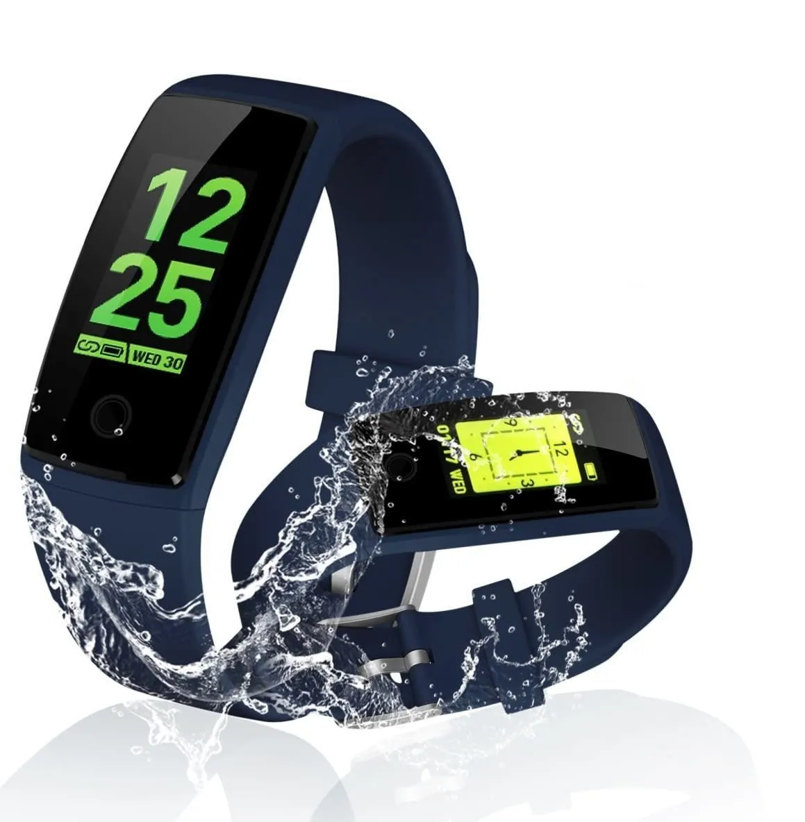Fitness Tracker, V10 New Version Colourful Screen Smart Bracelet with Heart Rate Blood Pressure Monitor,Smart Watch Pedometer Activity Tracker Bluetooth for Android & iOS