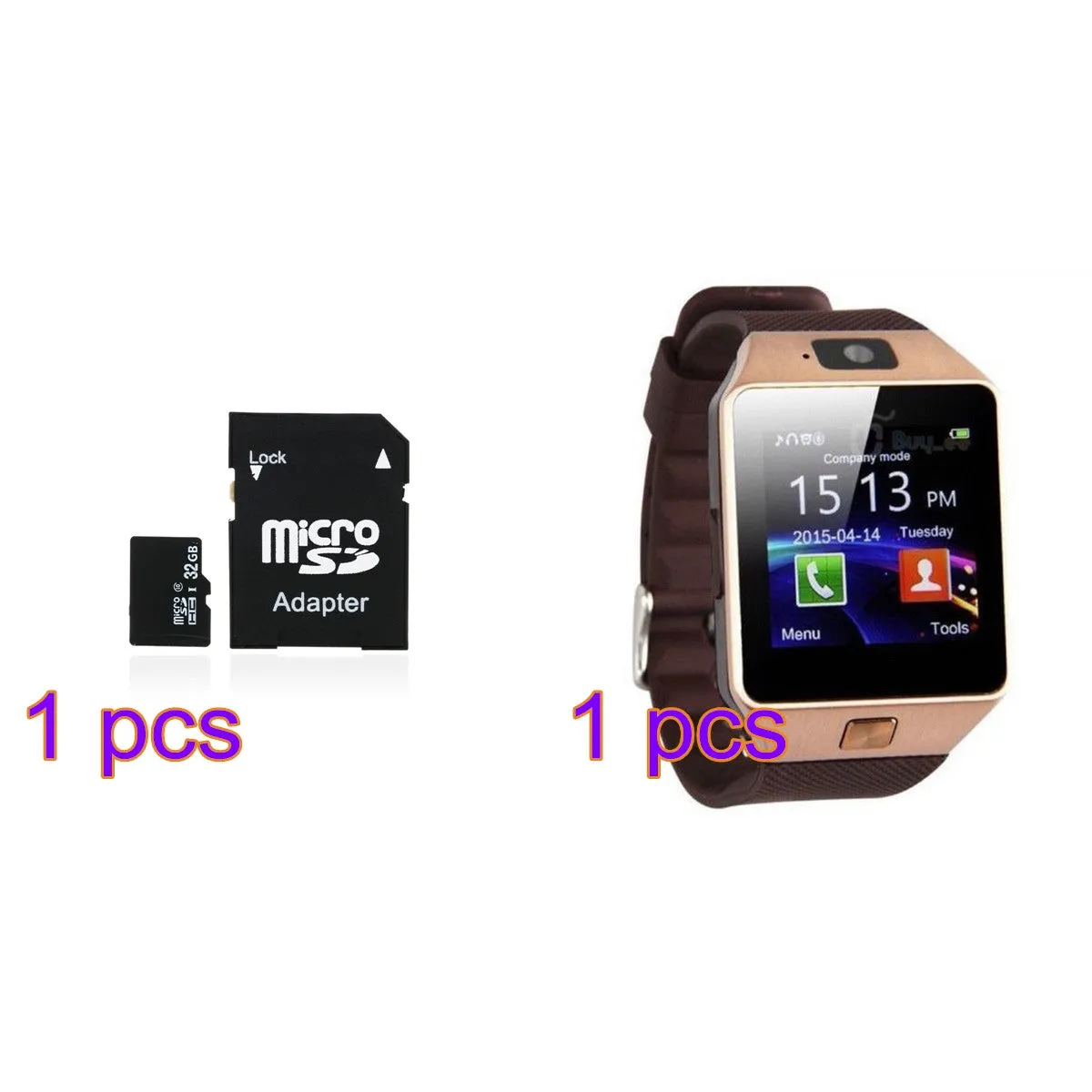 Flashy Trends Bluetooth Smart Watch DZ09 With Camera