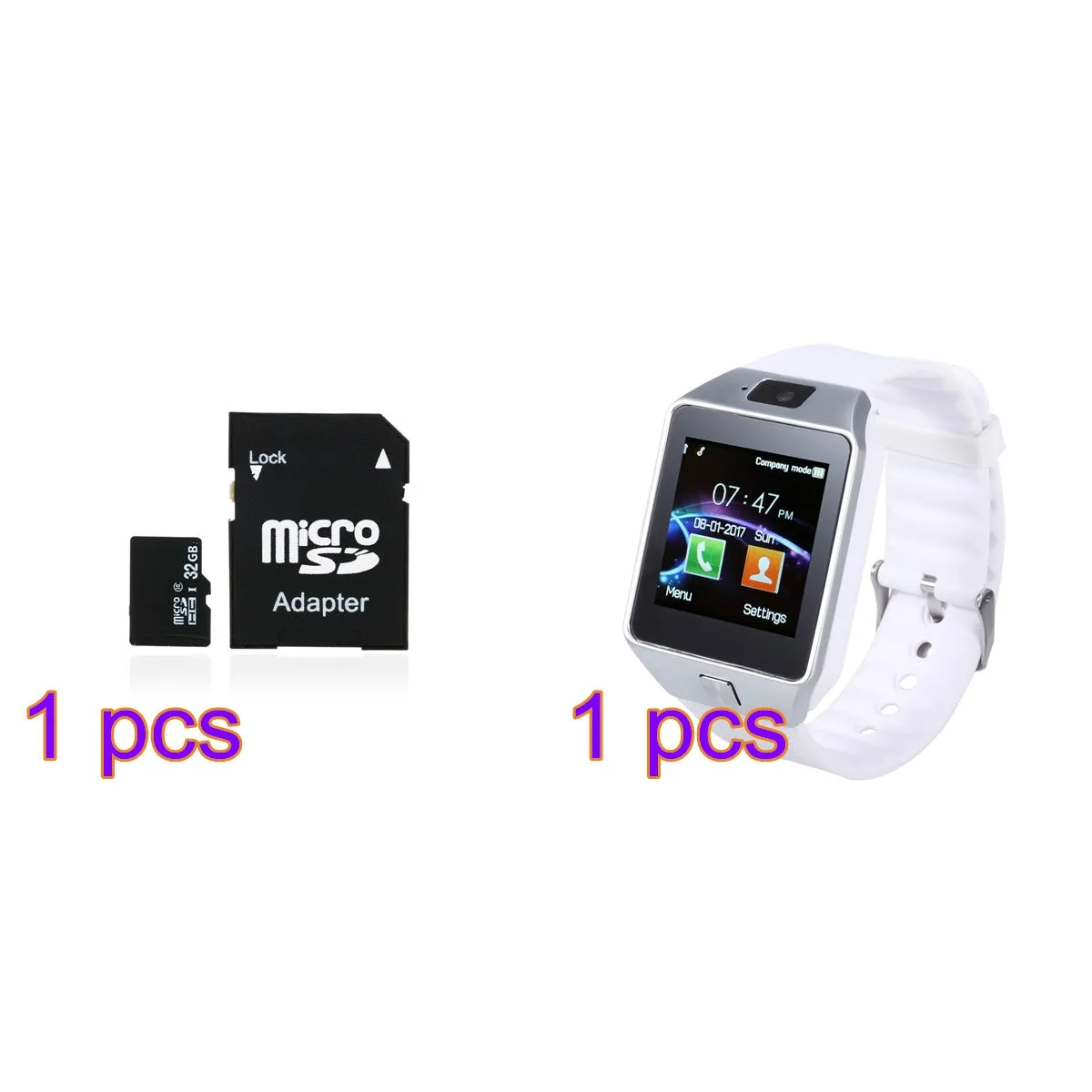 Flashy Trends Bluetooth Smart Watch DZ09 With Camera