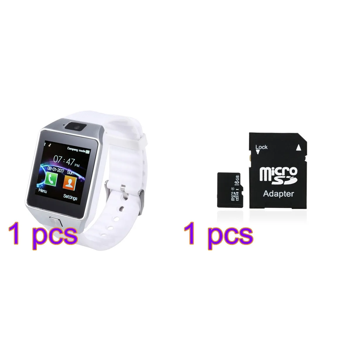 Flashy Trends Bluetooth Smart Watch DZ09 With Camera