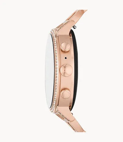 Fossil Ftw6030set Gen 4 Smartwatch Venture Rose Gold-tone Stainless Steel Interchangeable Set