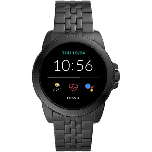 Fossil Men's Gen 5E 44mm Stainless Steel Touchscreen Smartwatch with Alexa