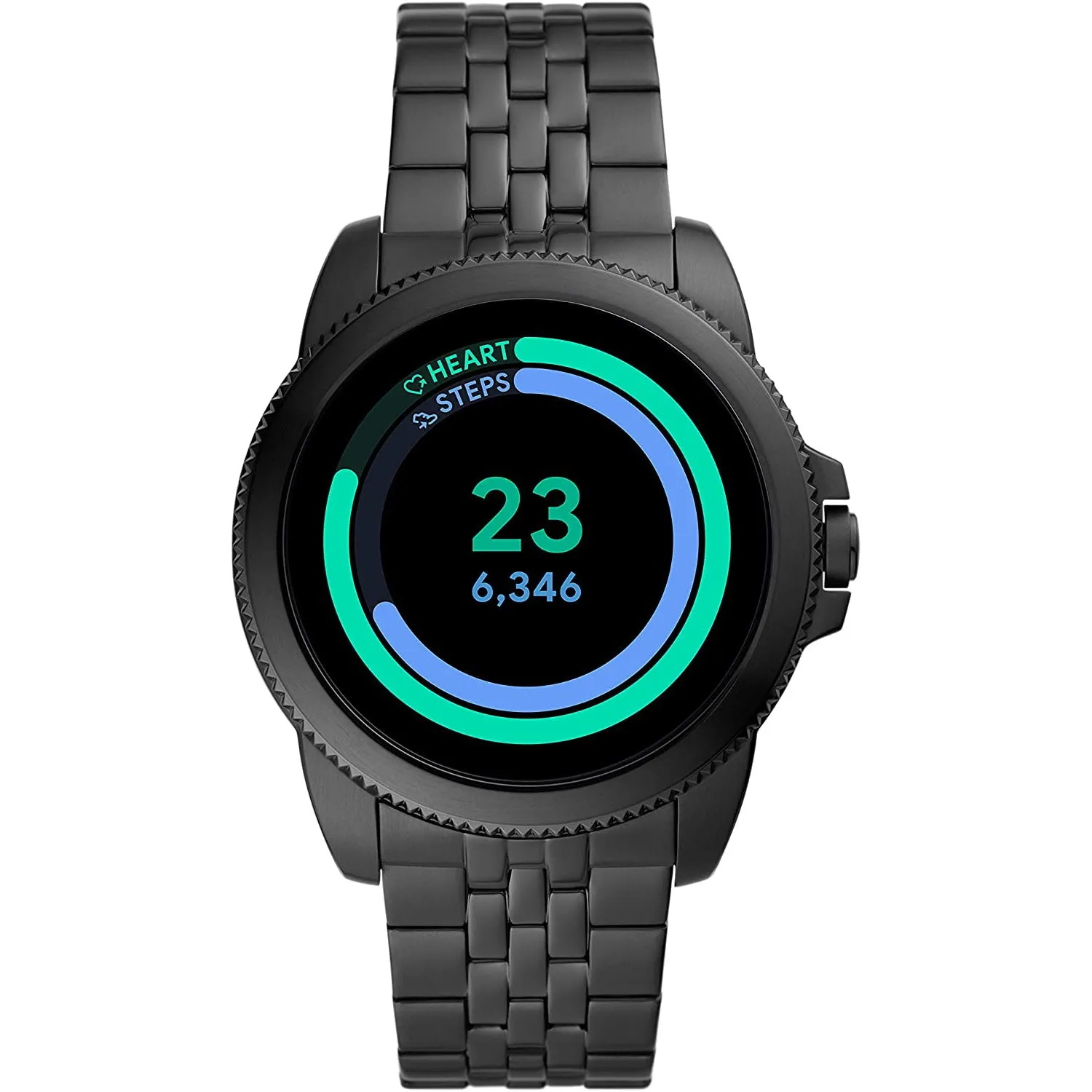 Fossil Men's Gen 5E 44mm Stainless Steel Touchscreen Smartwatch with Alexa